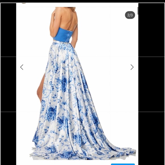 NWT SHERRI HILL PROM DRESS - Picture 3 of 4